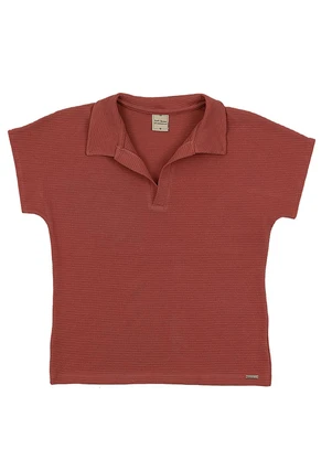 Soft Bonni - Polo Adulto Feminino Vermelho - SOFT BONNI