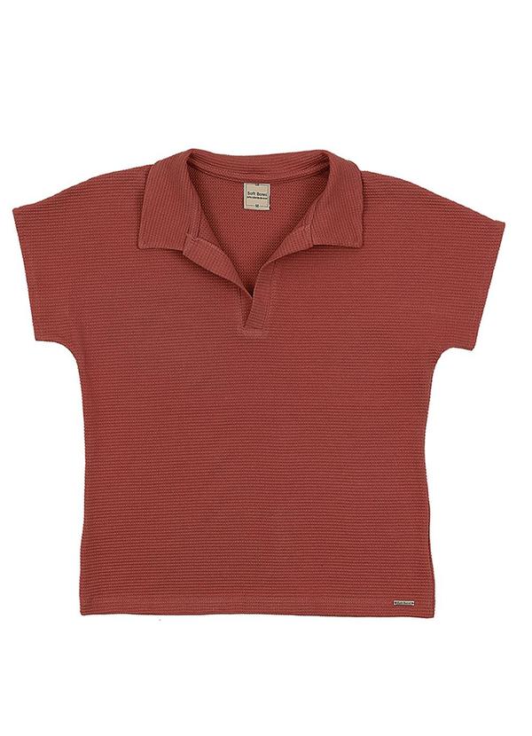 Soft Bonni - Polo Adulto Feminino Vermelho