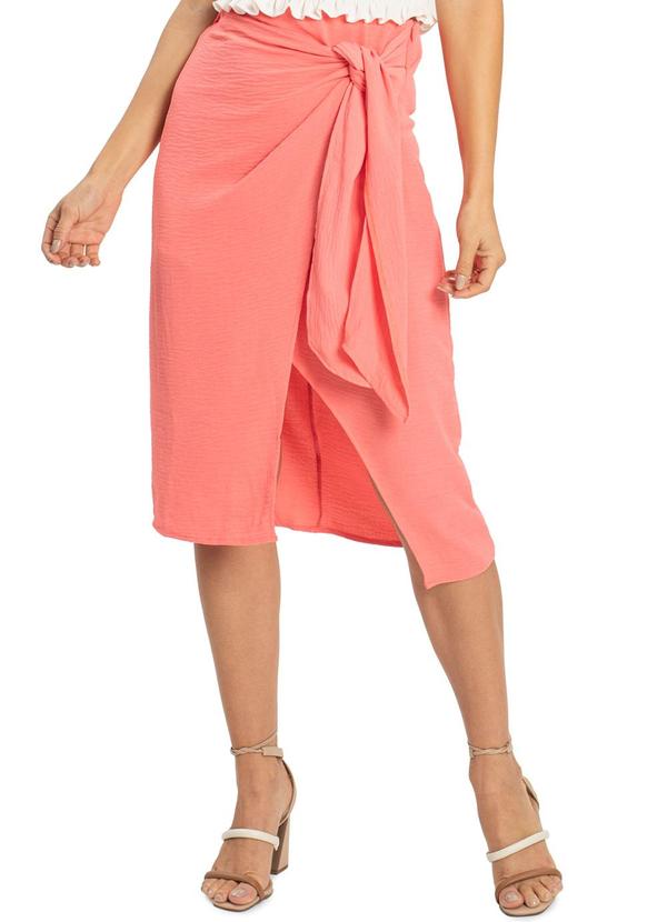 Endless - Saia Crepe Feminina Rosa