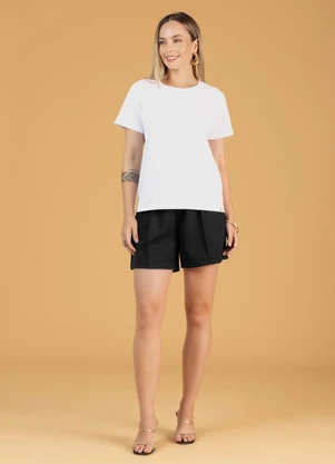 Soft Bonni - T-Shirt Adulto Feminino Branco - SOFT BONNI