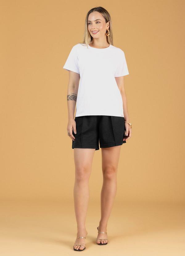Soft Bonni - T-Shirt Adulto Feminino Branco