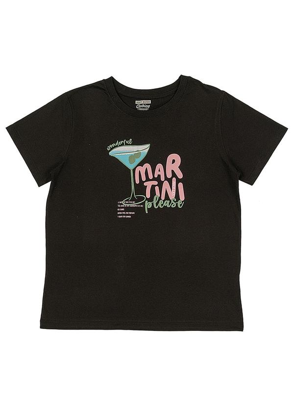 Soft Bonni - T-Shirt Adulto Feminino Preto