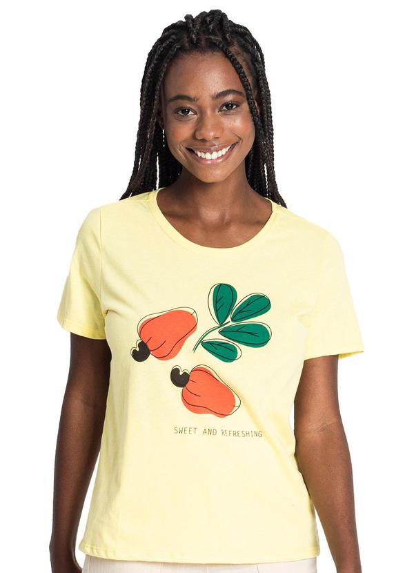 Rovitex - T- Shirt Amarelo