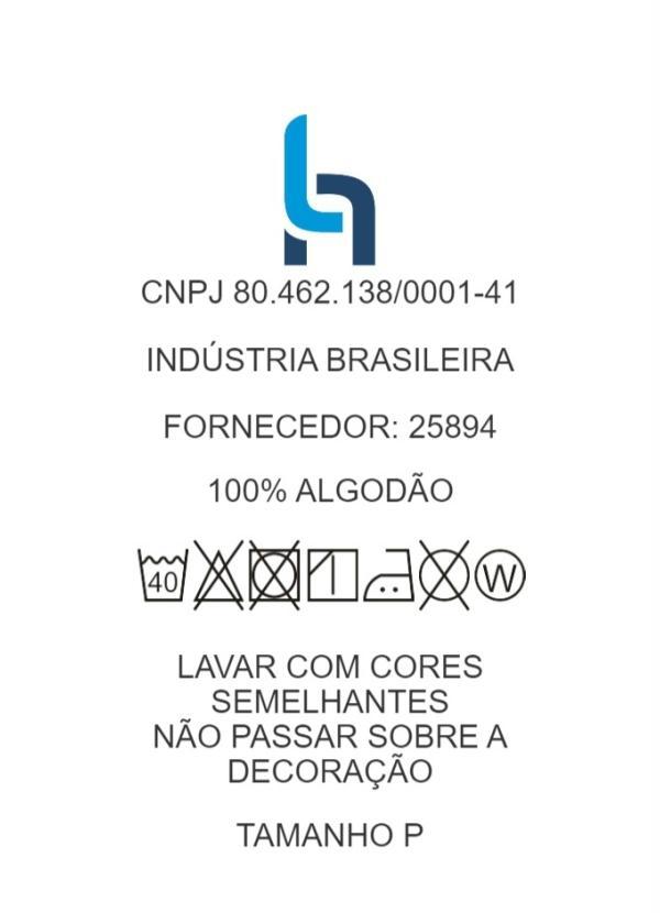 Outlet - T-Shirt com Estampa Branca 1