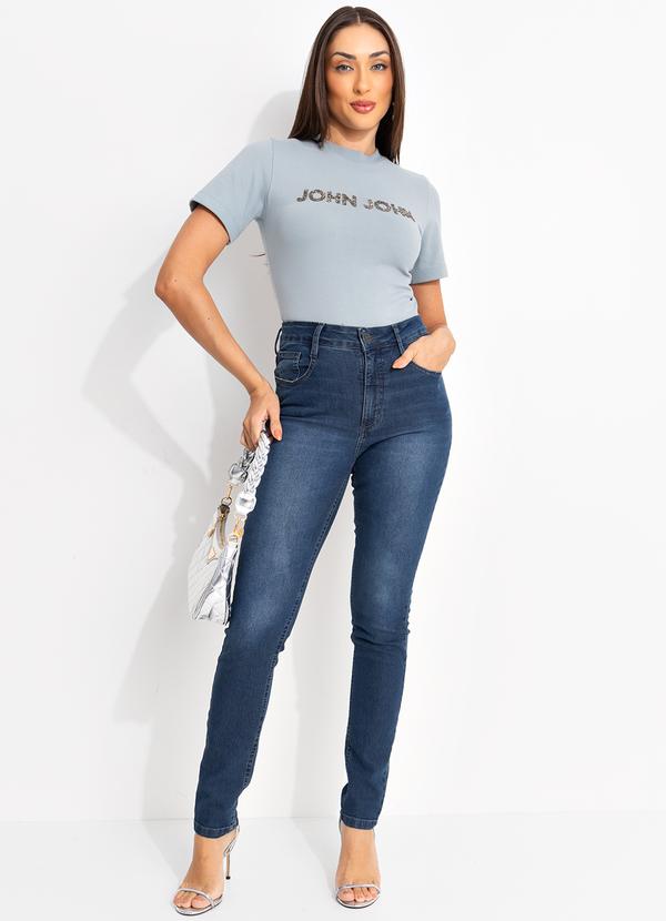 John John - T Shirt Crystal Azul 3