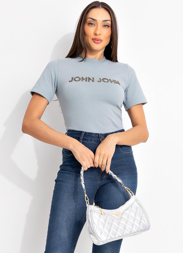 John John - T Shirt Crystal Azul 6