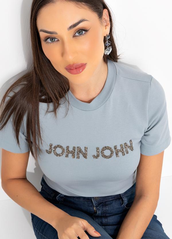John John - T Shirt Crystal Azul 8