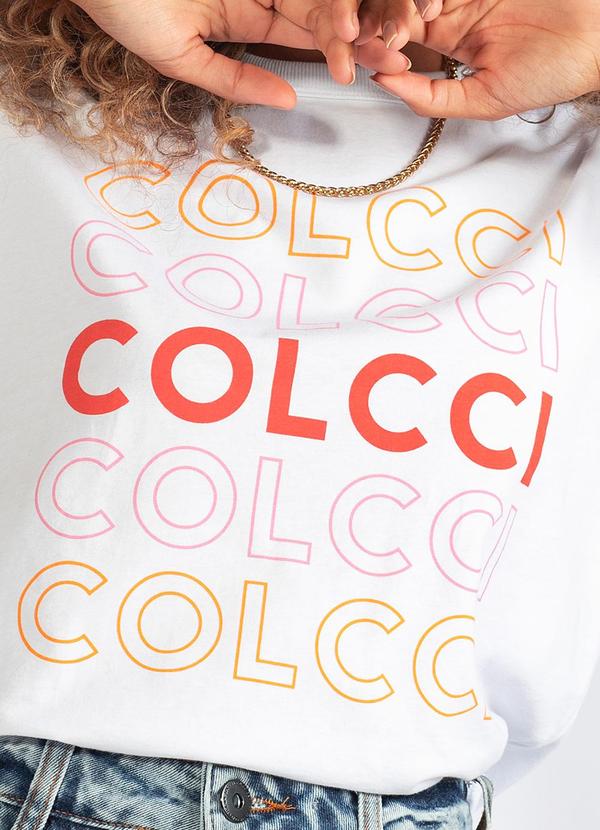 Colcci - T-Shirt em Malha Branco 6