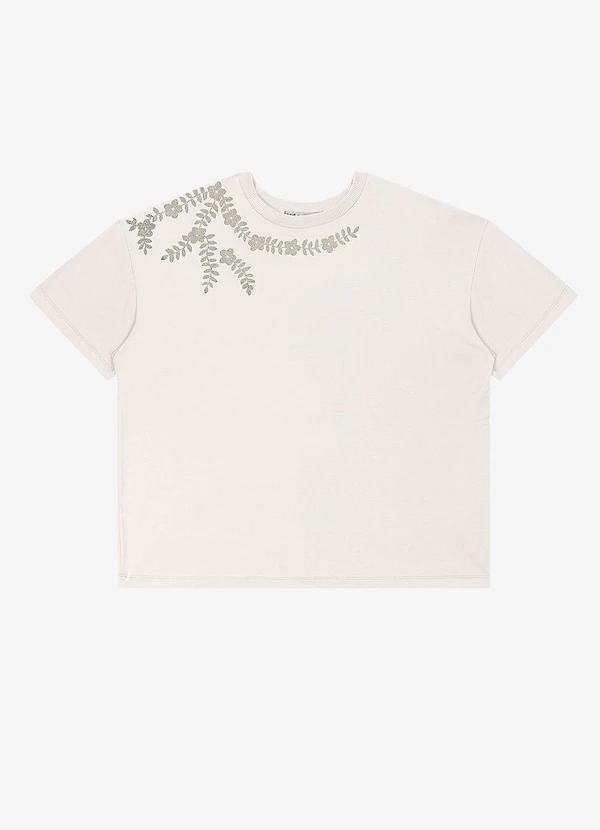 Endless - T- Shirt Feminina Bege