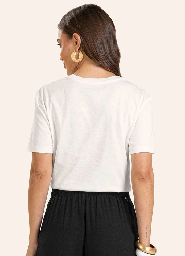 Endless - T-Shirt Feminina Bege 2