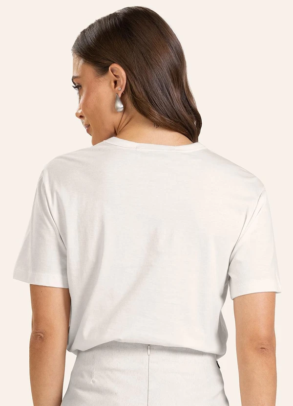 Endless - T- Shirt Feminina Bege 2