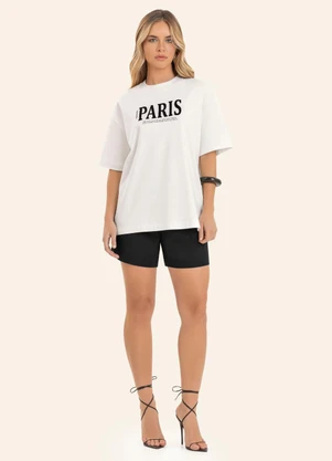Endless - T Shirt Feminina com Estampa Localizada Bege - ENDLESS