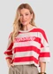 Dianna - T- Shirt Feminina Cropped Azul - variação: Vermelho