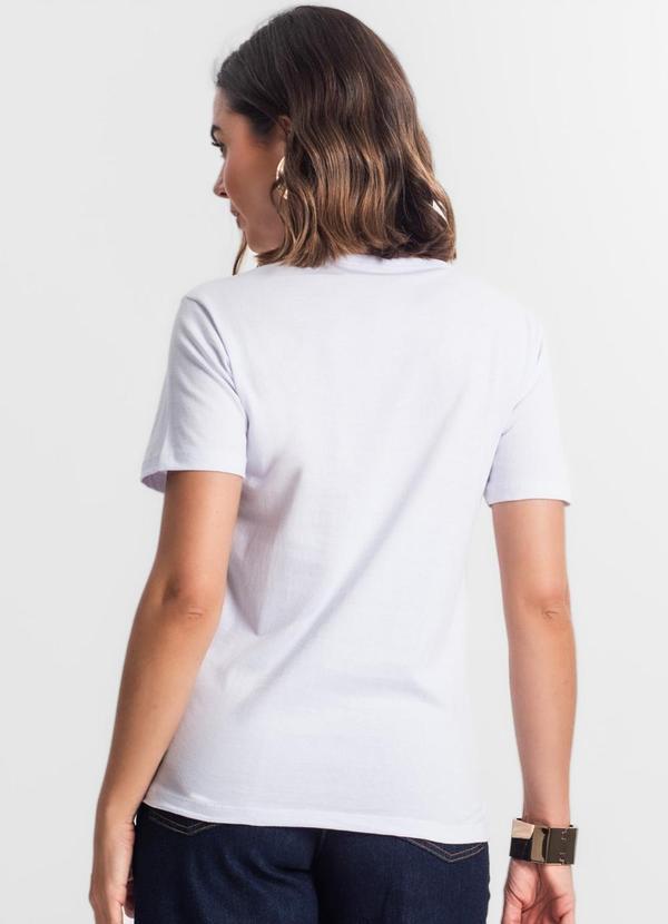 Select - T-Shirt Feminina Estampada Branco 2