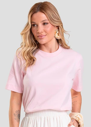Dianna - T- Shirt Feminina Lisa Rosa - DIANNA