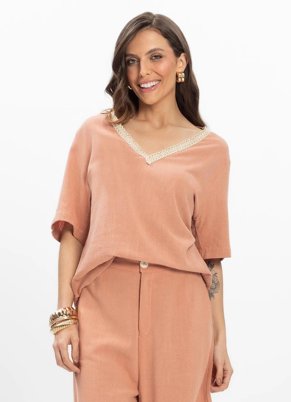 Endless - T- Shirt Feminina Marrom 4