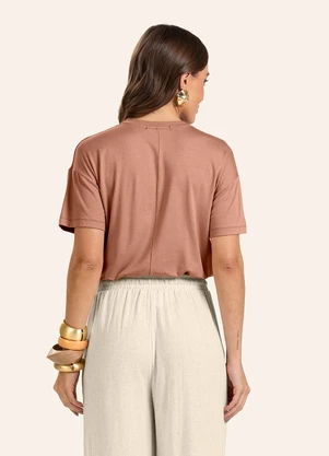 Endless - T- Shirt Feminina Marrom - ENDLESS