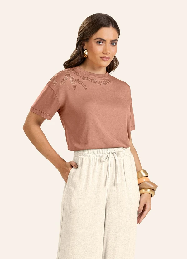 Endless - T- Shirt Feminina Marrom 4