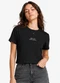 Minty - T-Shirt Feminina Meia Malha com Estampa Preto - variação: Preto