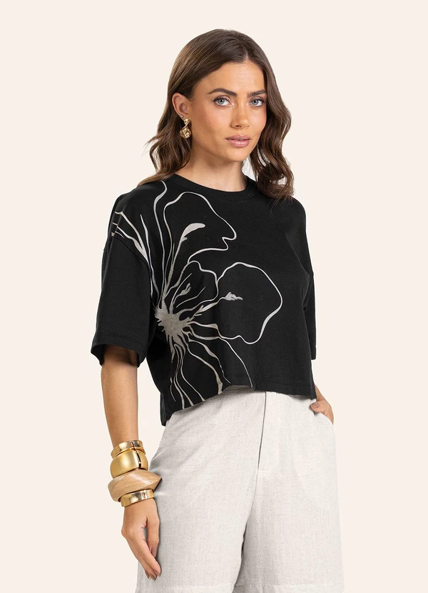 Endless - T- Shirt Feminina Preto 4