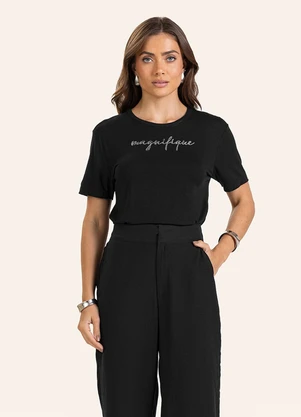Endless - T- Shirt Feminina Preto - ENDLESS