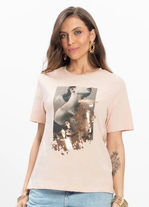 Endless - T-Shirt Feminina Rosa - ENDLESS