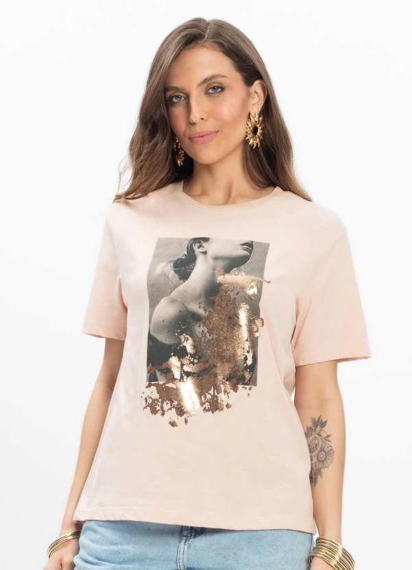 Endless - T-Shirt Feminina Rosa