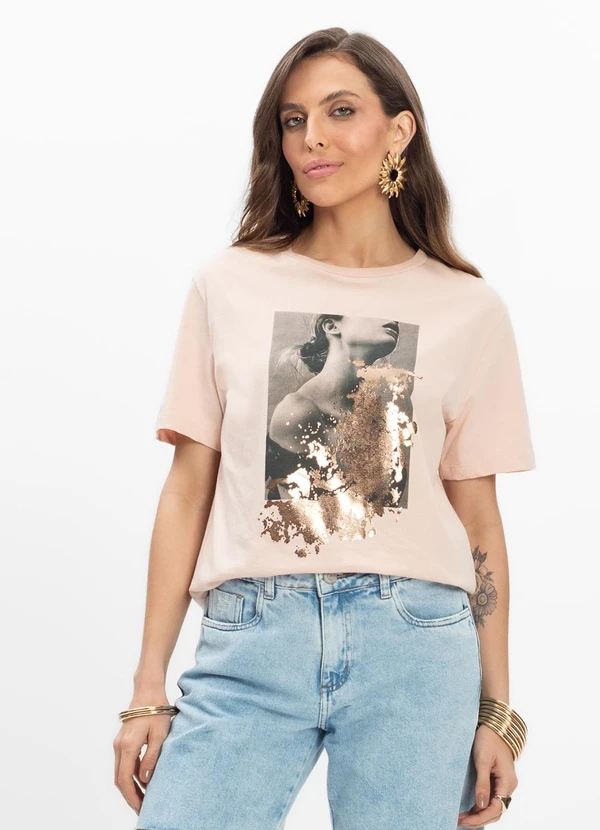 Endless - T-Shirt Feminina Rosa 4