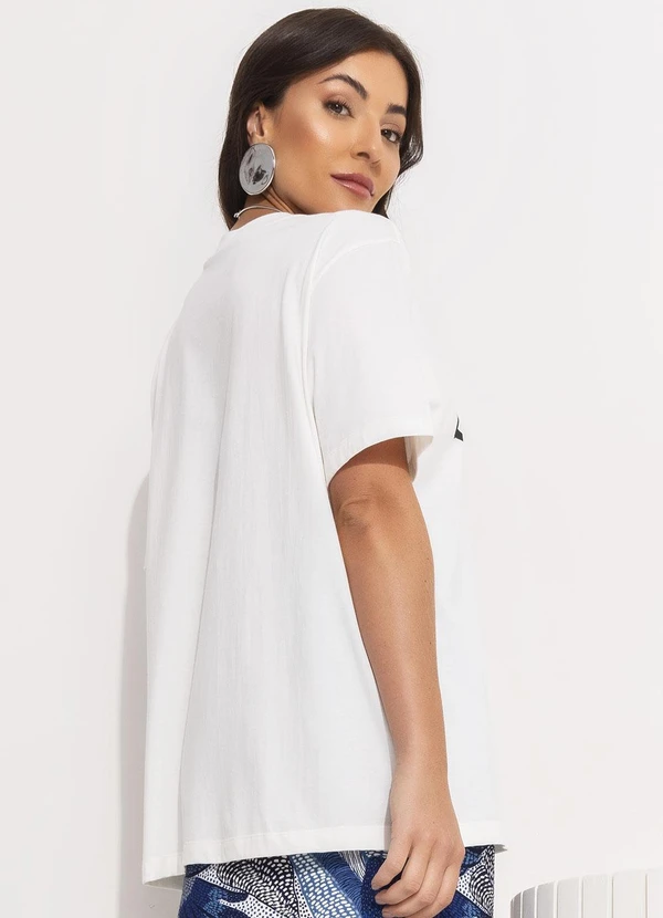 Farm - T-Shirt Media Latino America Off White 2