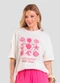 Dianna - T-Shirt Oversized Feminina Bege - variação: Bege