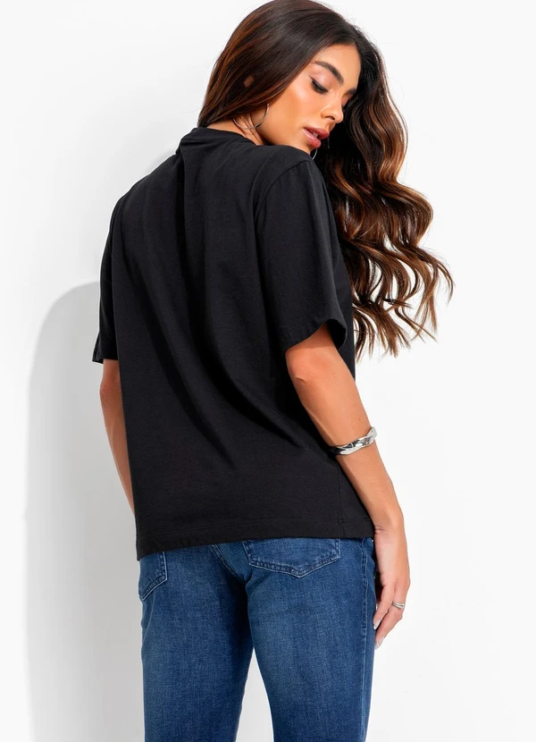 John John - T-Shirt Party Girl Jj Preto 2