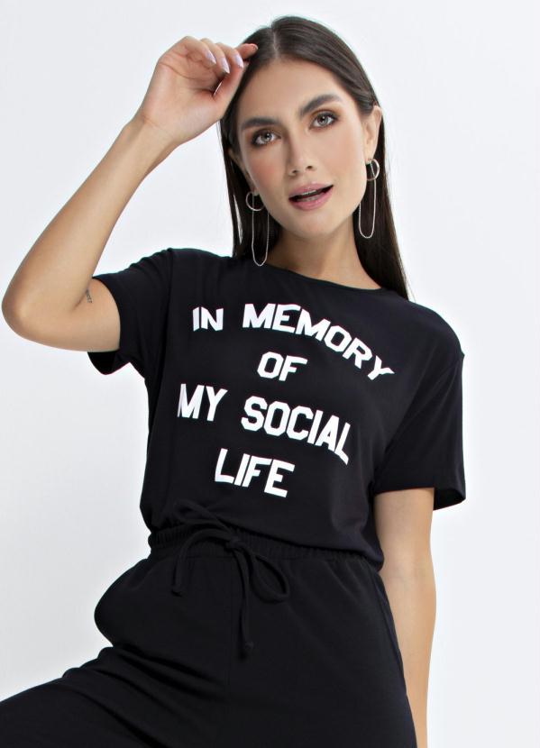 Preview - T-Shirt Social Life Preto