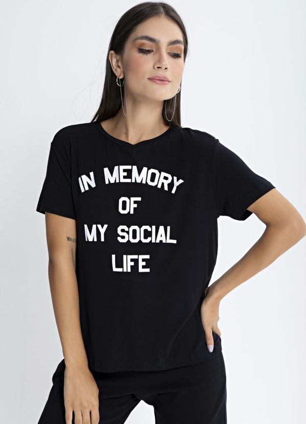 Preview - T-Shirt Social Life Preto 4
