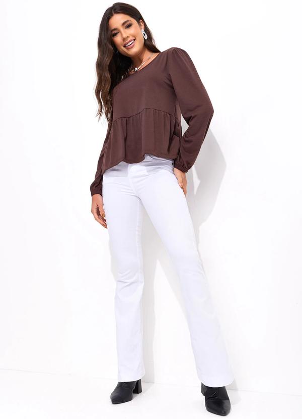 Bimini - Bata Marrom em Poliviscose 3