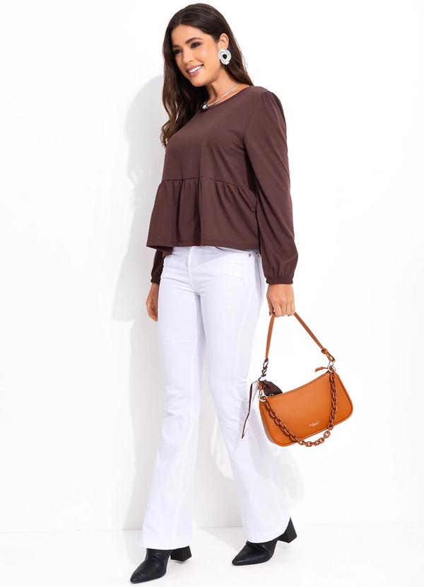 Bimini - Bata Marrom em Poliviscose 5