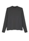 Malwee - Blusa Ampla em Malha Canelada Roxo - variação: Preto