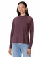 Malwee - Blusa Ampla em Malha Canelada Roxo - variação: Roxo