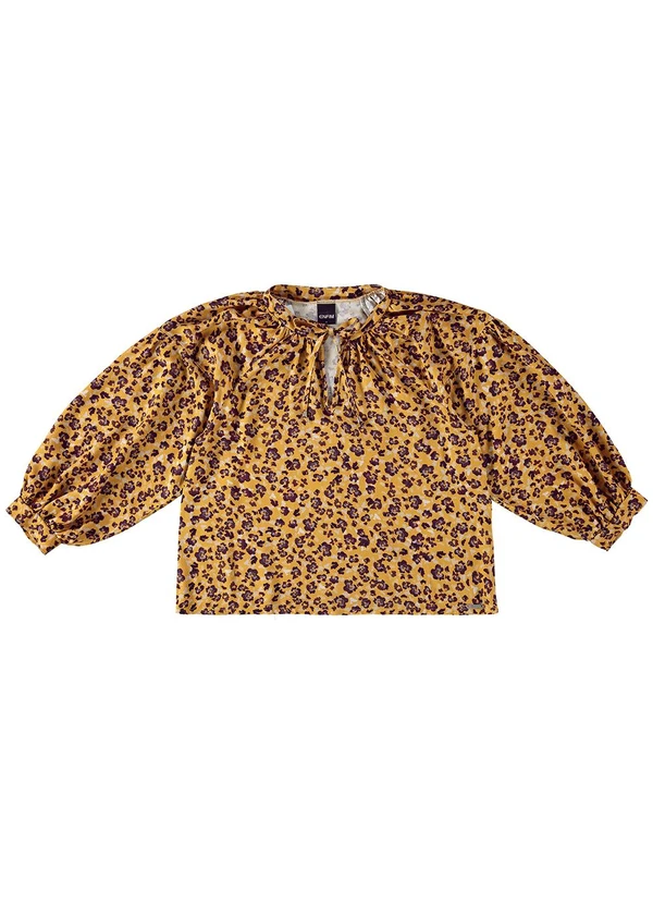Enfim - Blusa Ampla Liberty Amarelo