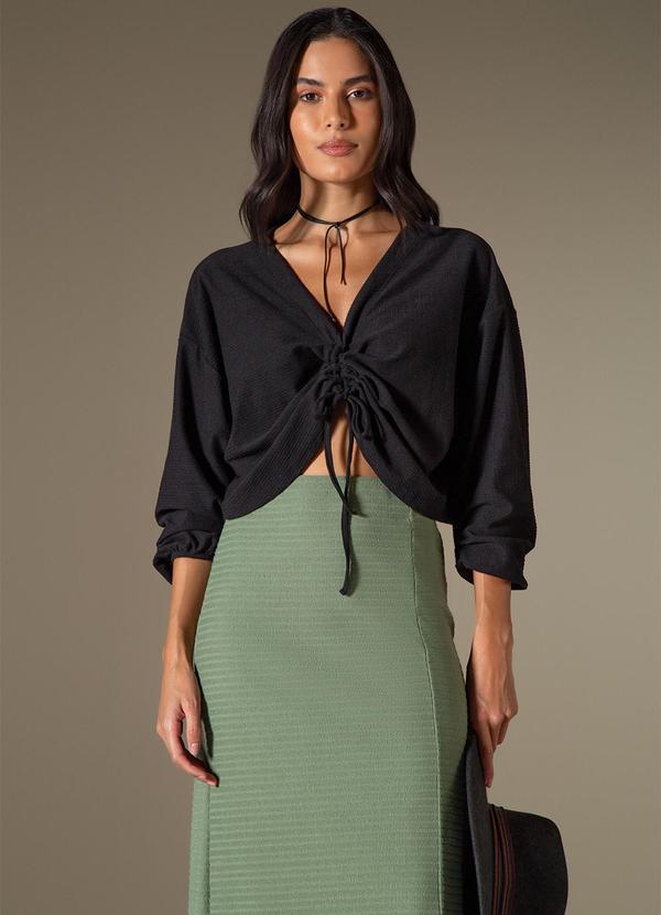 Use Modo - Blusa Ampla Preto 2