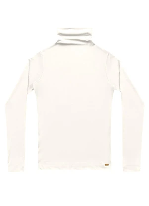 Angel - Blusa Cacharrel Manga Longa Basic Bege - ANGEL