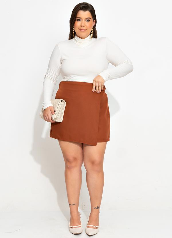 Quintess - Blusa Assimétrica Off White em Malha de Viscose 6