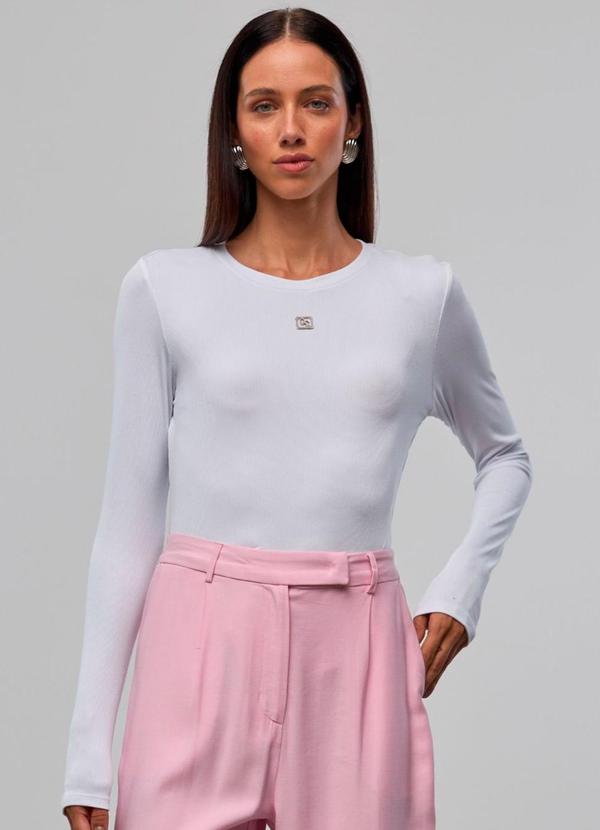 Carlota Costa - Blusa Basic Branco 1