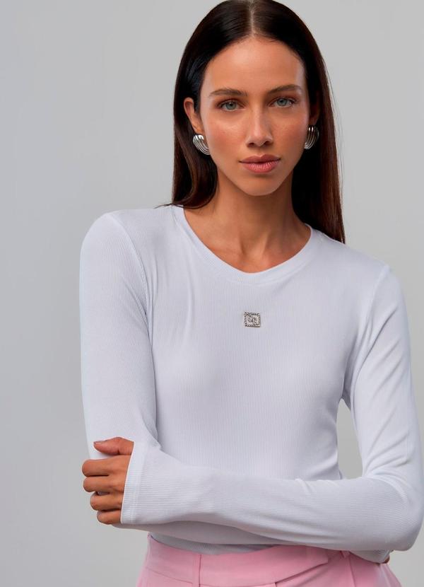 Carlota Costa - Blusa Basic Branco 5