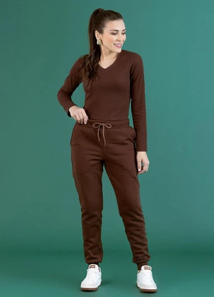 Soft Bonni - Blusa Básica Adulto Cafeina - SOFT BONNI