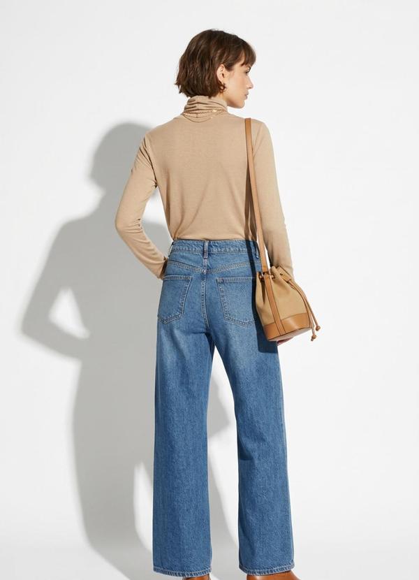 Bimini - Blusa Bege em Malha de Viscose 4