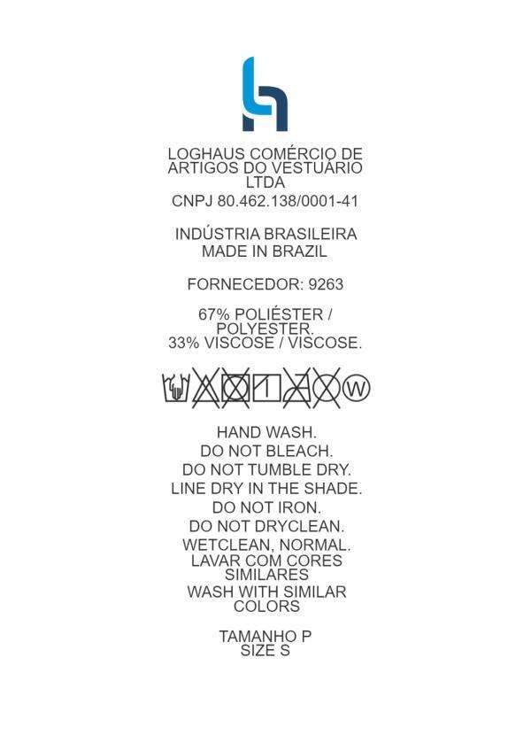 Quintess - Blusa Bege em Poliviscose Texturizada 6