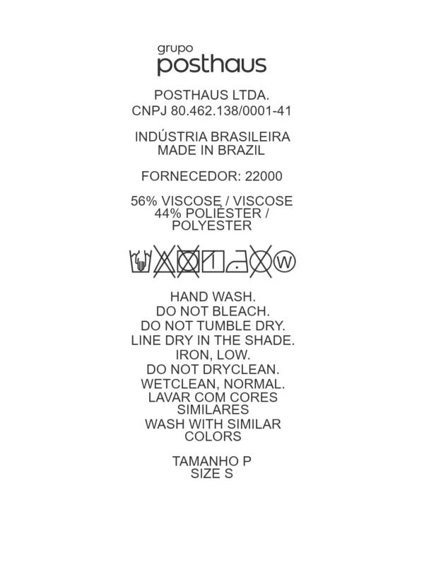 Quintess - Blusa Bege em Viscose Plana 5