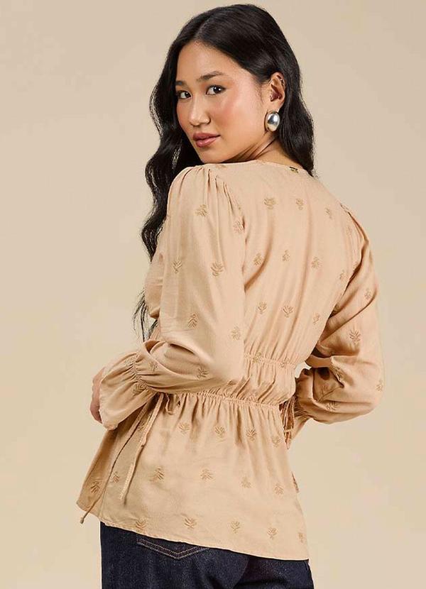 Angel - Blusa Bordado Bege 2