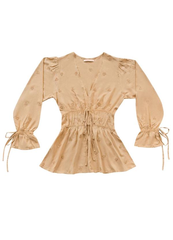 Angel - Blusa Bordado Bege 3