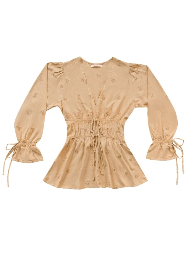 Angel - Blusa Bordado Bege 3